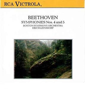 [중고] Erich Leinsdorf / Beethoven Symphonies Nos.4 And 5 (수입/77452rv)