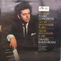 [중고] [LP] Daniel Barenboim / Mozart : Piano Concertos, K.466 &amp; K.488 (수입/asd2318) - sr118