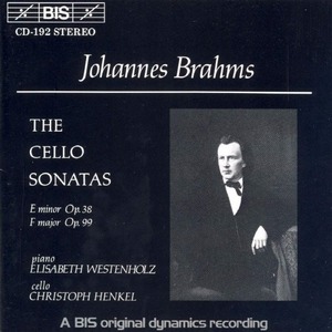 [중고] Christoph Henkel / Brahms : The Cello Sonatas Op.38&amp;99 (skcdl0242)
