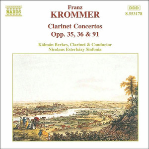 [중고] Kalman Berkes / Franz Kormmer : Clarinet Concertos Opp.35, 36 &amp; 91 (수입/8553178)