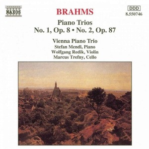 [중고] Vienna Piano Trio / Brahms : Piano Trios Nos.1 &amp; 2 (수입/8550746)