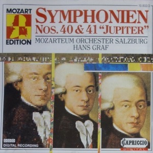 [중고] Hans Graf / Mozart : Symphonien Nos.40 &amp; 41 &quot;Jupiter&quot; (수입/108023)