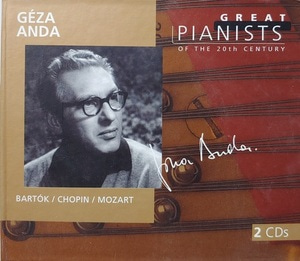 [중고] Geza Anda  / Bartok, Chopin, Mozart - Great Pianists Of The 20th Century 1 (수입/2CD/Digipack/4567722)