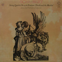 [중고] [LP] Habrieli Quatet / Schubert : String Quartet No.14 in D minor Op. Posth, Death and the maiden (수입/CFP171)
