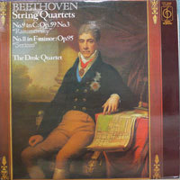 [중고] [LP] Drolc Quartet / Beethoven : String Quartets Op.59 No.3 &amp; Op.95 (수입) - sr189
