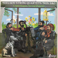 [중고] [LP] Copenhagen String Quartet / Nielsen : String Quartets Nos. 2&amp;3 (수입/tv34109ds)