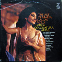 [중고] [LP] The Art Of MAria Callas Vol.3 / Lyrics &amp; Coloratura Arias (수입,35233) - SW131