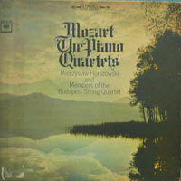 [중고] [LP] Mieczyslaw Horszowski,  Memners of the Budapest String Quartet / Mozart: The Piano Quartets (수입/MS6683)