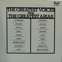 [중고] [LP] V.A. / The Greatest Voices sing The Greatest Arias (수입,GEMM 164) - SW136