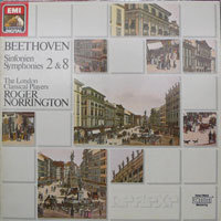 [중고] [LP] Roger Norrington / Beethovenn : Symphonies 2&amp;8 (수입/2705631) - sr262