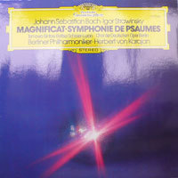 [중고] [LP] Herbert von Karajan / Bach : Magnificat, Strawinsky : Symphonie De Psaumes (수입/2531048) - sr265