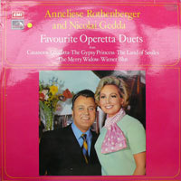 [중고] [LP] Annekuese Rothenberger &amp; Nicolai Gedda / Favourite Operetta Duets (수입/csd3748)
