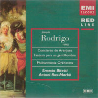 [중고] Ernesto Bitetti, Antoni Ros-Marba / Rodrigo : Concerto De Aranjuez (수입/724356983229)