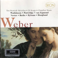[중고] V.A. / Weber : 10 Scottish Melodies, 28 Songs, Chamber Music (2CD/수입/sb2k63191)