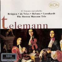 [중고] V.A. / Telemann : 12 Sonate Metodiche (2CD/수입/sb2k63182)