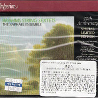 [중고] The Raphael Ensemble / Brahms : String Sextets No.1,2 (수입/cda20276)
