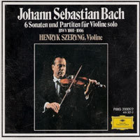 [중고] Henryk Szeryng / 6 Sonaten Und Partiten Fur Violine Solo (2CD/수입/f66g200012)
