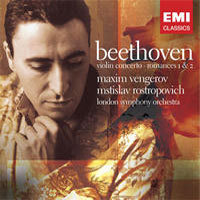 Maxim Vengerov / Beethoven : Violin Concerto &amp; Romance No.1, 2 (미개봉/ekcd0813)