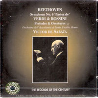 Victor De Sabata / Beethoven, Rossini &amp; Verdi (미개봉/ab78852)