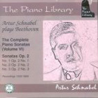Artur Schnabel / Ludwig Van Beethoven : Artur Schnabel Plays Beethoven - Piano Sonatas Op.2 (미개봉/