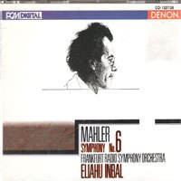 [중고] Eliahu Inbal / Mahler : Symphony No.6 (2CD/수입/co132728)