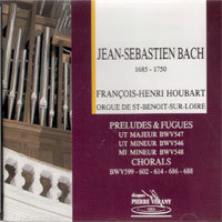 [중고] Francois-Henri Houbart / Bach : Great Organ Works (수입/pv784061)