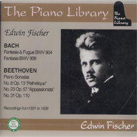 Edwin Fischer / Bach, Beethoven (수입/미개봉/pl241)