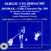 Sergiu Celibidache / Celibidache conducts Dvorak : Cello Concerto (수입/미개봉/ab78730)