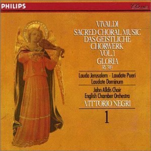 [중고] Vittorio Negri / Vivaldi : Sacred Choral Music Vol.1 (4206482)
