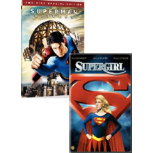 [DVD] Superman Returns + Supergirl - 슈퍼맨 리턴즈 + 수퍼걸 (3DVD/미개봉)