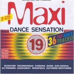 [중고] V.A. / Maxi Dance Sensation 19 (2CD)