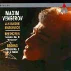 [중고] Maxim Vengerov, Alexander Markovich / Beethoven, Brahms : Violin Sonatas (수입/9031740012)
