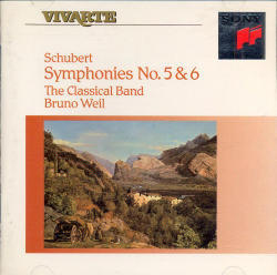 [중고] Bruno Weil / Schubert : Symphony No.5 D.485, No.6 D.589 (수입/sk46697)
