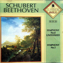 [중고] Anton Nanut / Schubert : Symphony No. 8 Unfinished, Beethoven : Symphony No. 5 (수입/clglux002)