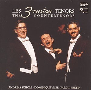 [중고] Pascal Bertin, Andreas Scholl, Dominique Visse / Les Contre-Tenors (삼인의 카운터 테너/수입/hmc901552)