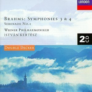 [중고] Istvan Kertesz / Brahms : Symphonies Nos.3, 4 (2CD/수입/4482002)