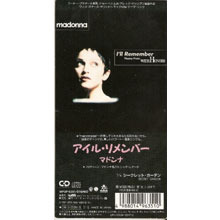 [중고] Madonna / I&#039;ll remember (일본수입/single/wpdp6351)
