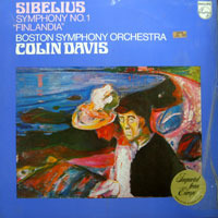 [중고] [LP] Colin Davis / Sibelius: Symphony No.1, Finlandia (수입/9500140)
