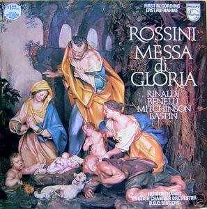 [중고] [LP] Herbert Handt / Rossini : Messa Di Gloria (수입/6500612)