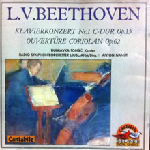 [중고] Dubravka Tomsic, Anton Nanut / Beethoven : Klavierkonzert Nr.1 (srk5031)